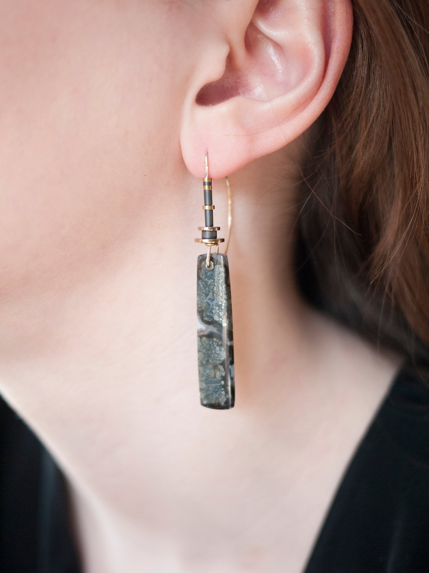 Marcasite Drop Earrings