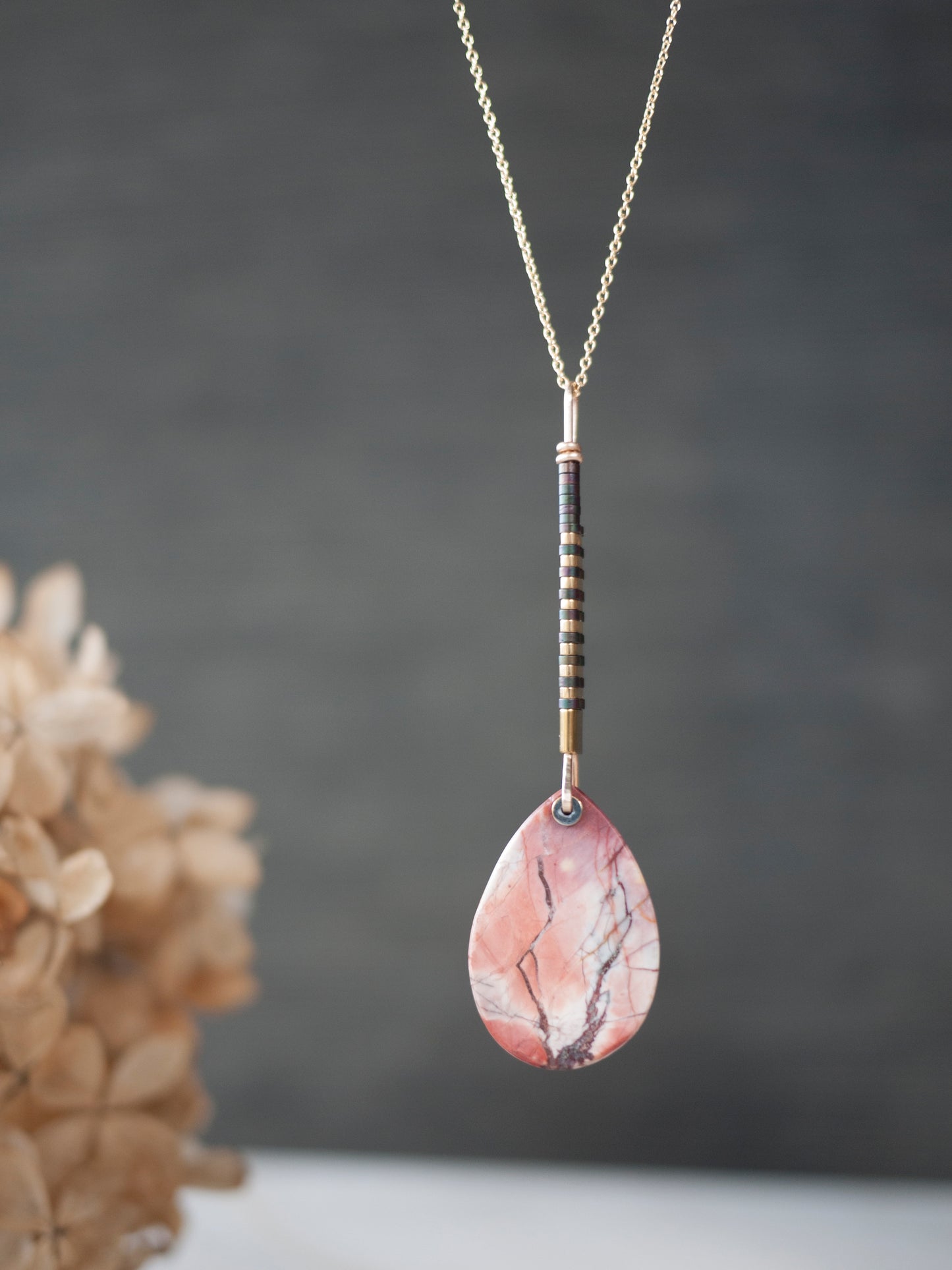 Red Creek Jasper Pendant