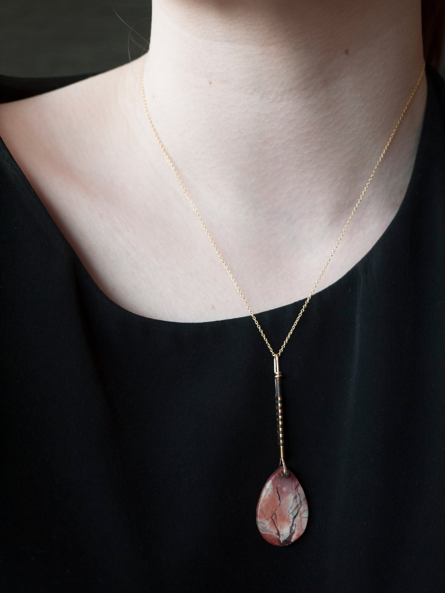 Red Creek Jasper Pendant