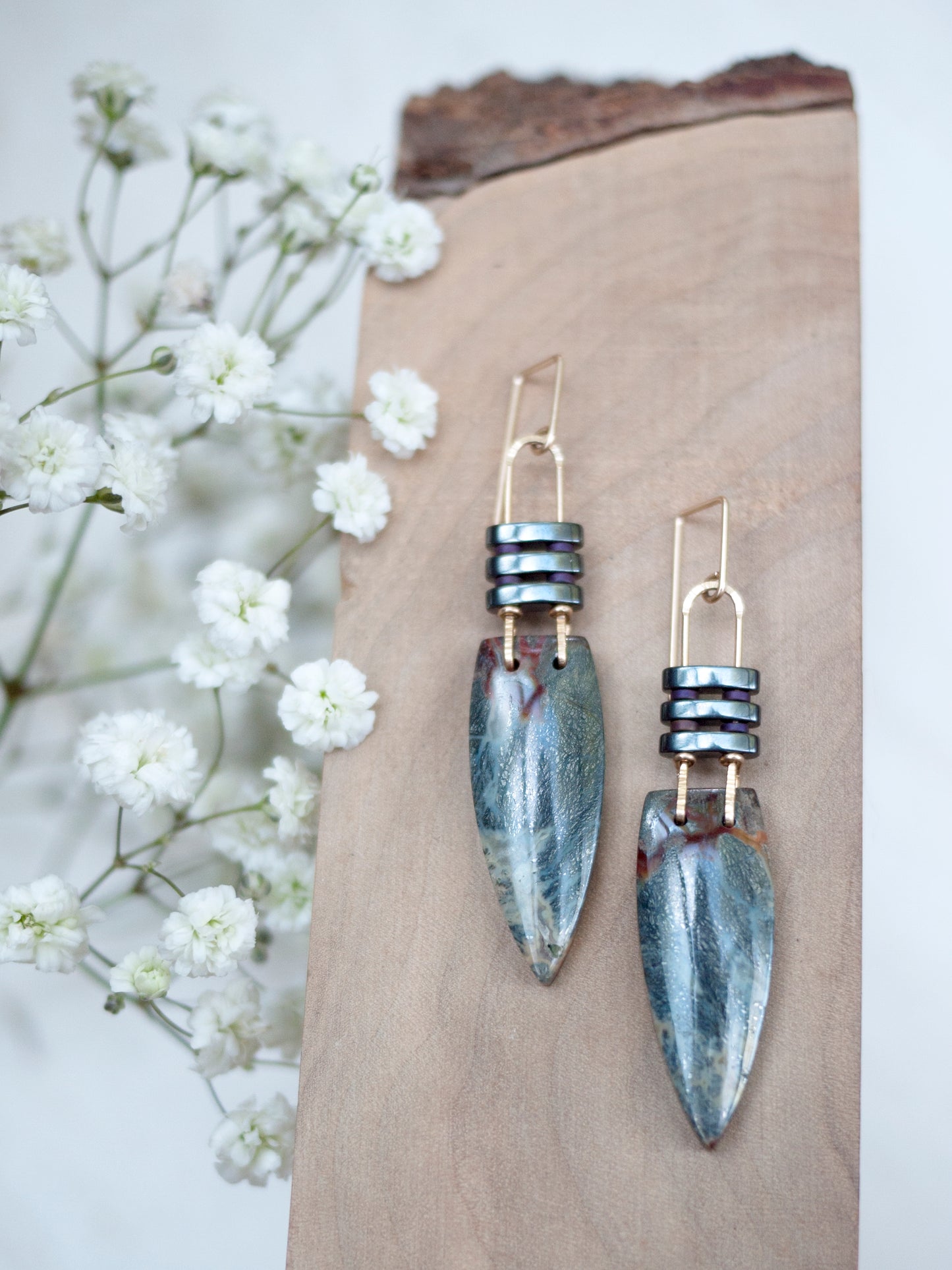Marcasite Dangle Earrings