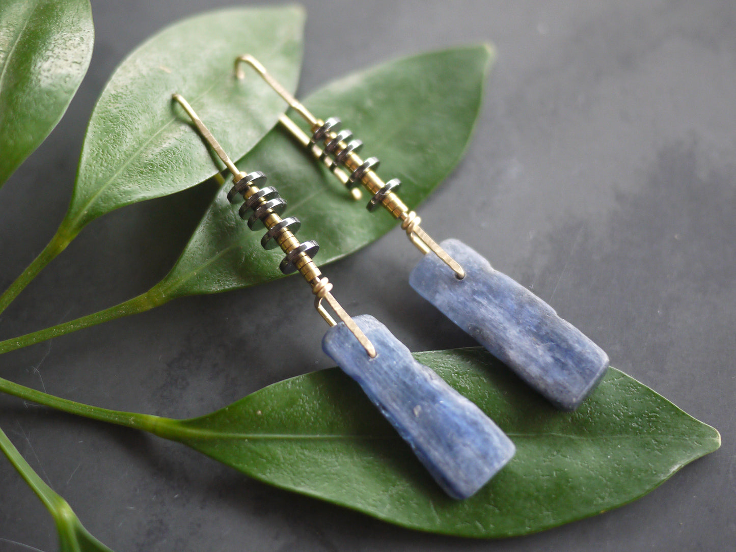 Kyanite Dangle Earrings