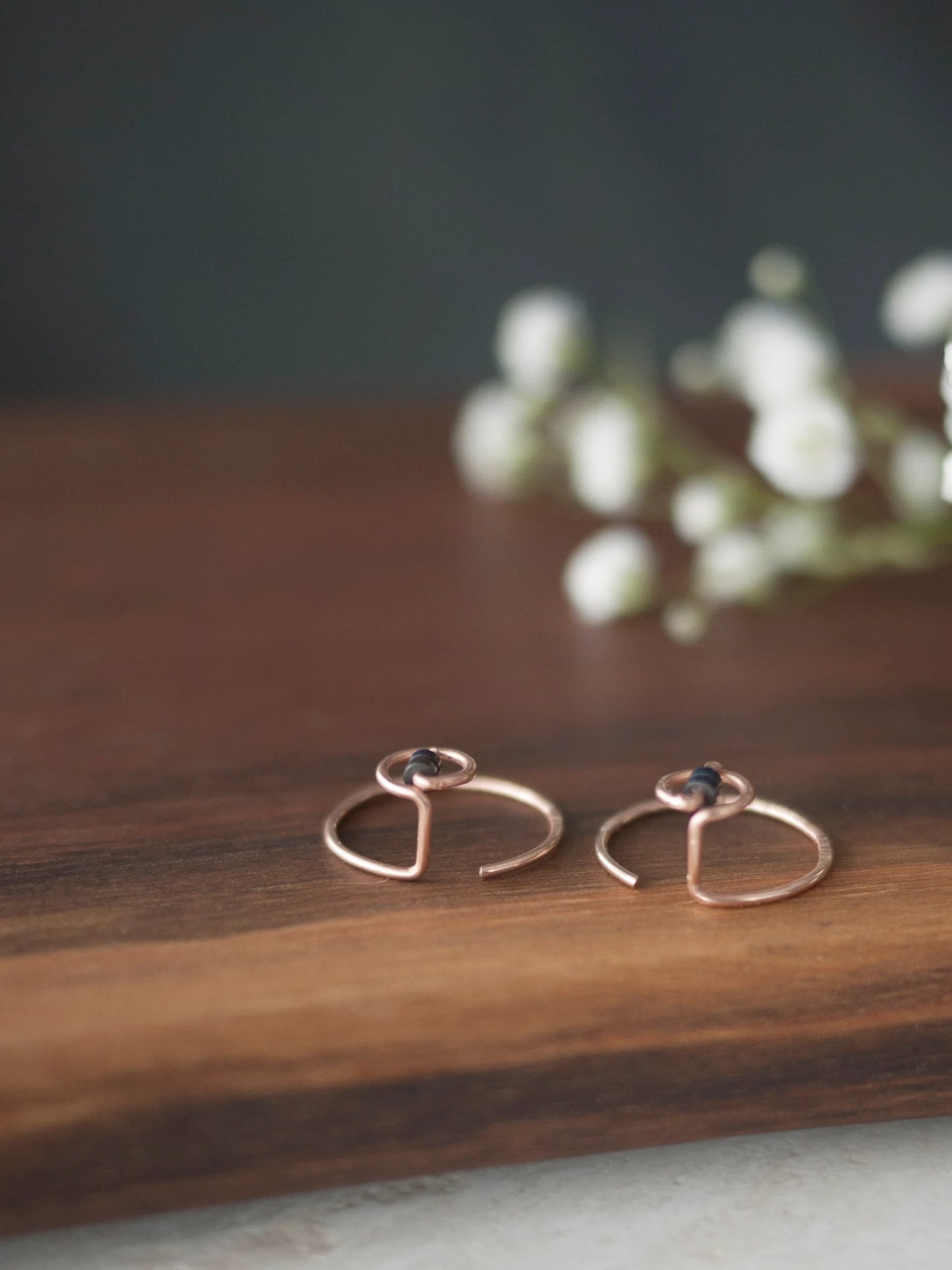Small Double Hoop Ear Jackets