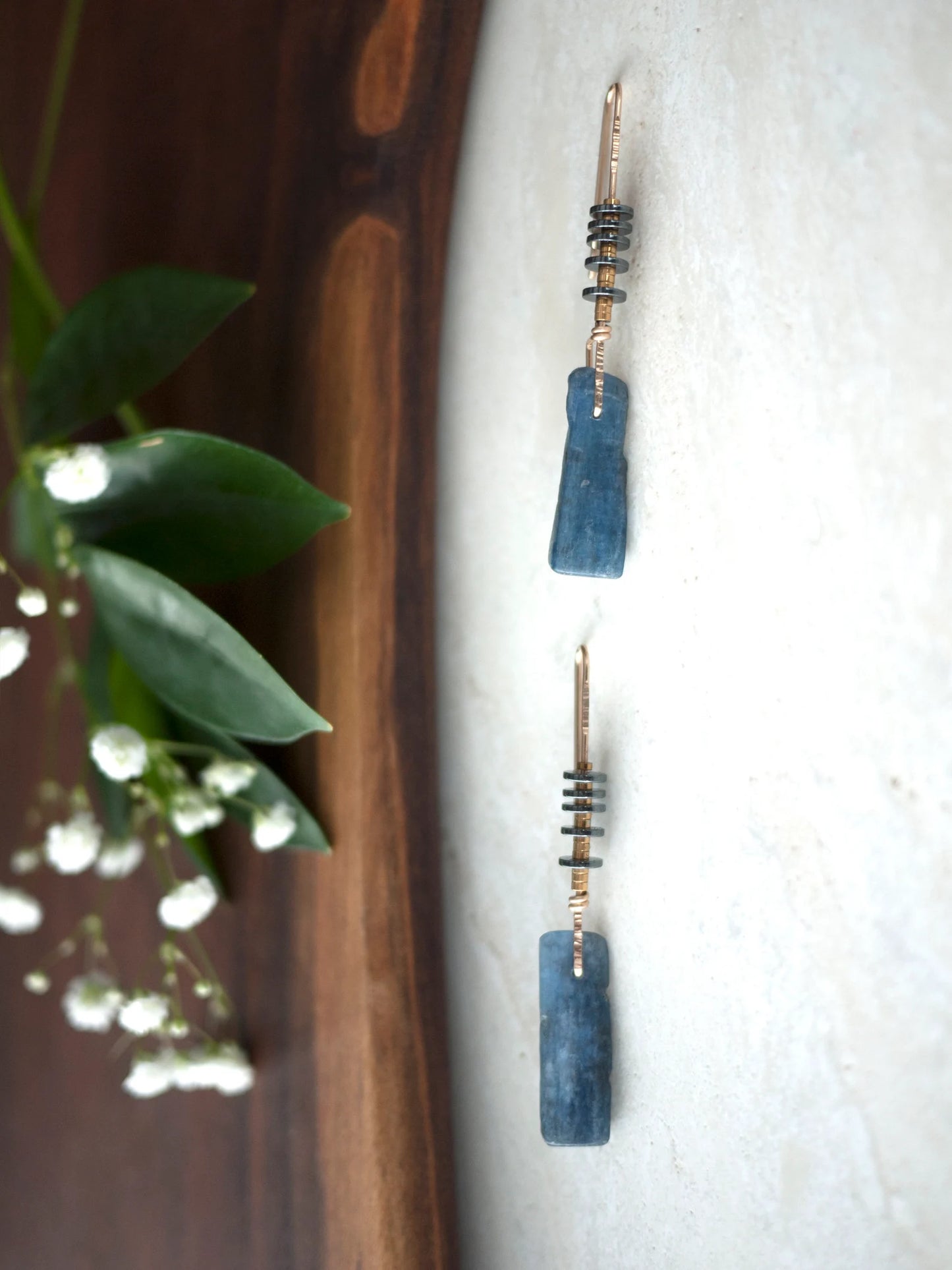 Kyanite Dangle Earrings