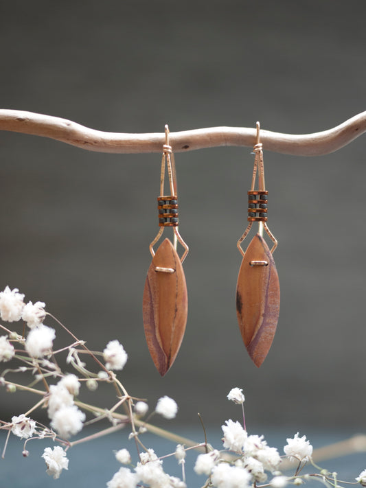 Jasper Marquee Drop Earrings