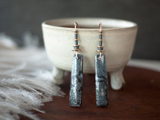 Marcasite Drop Earrings