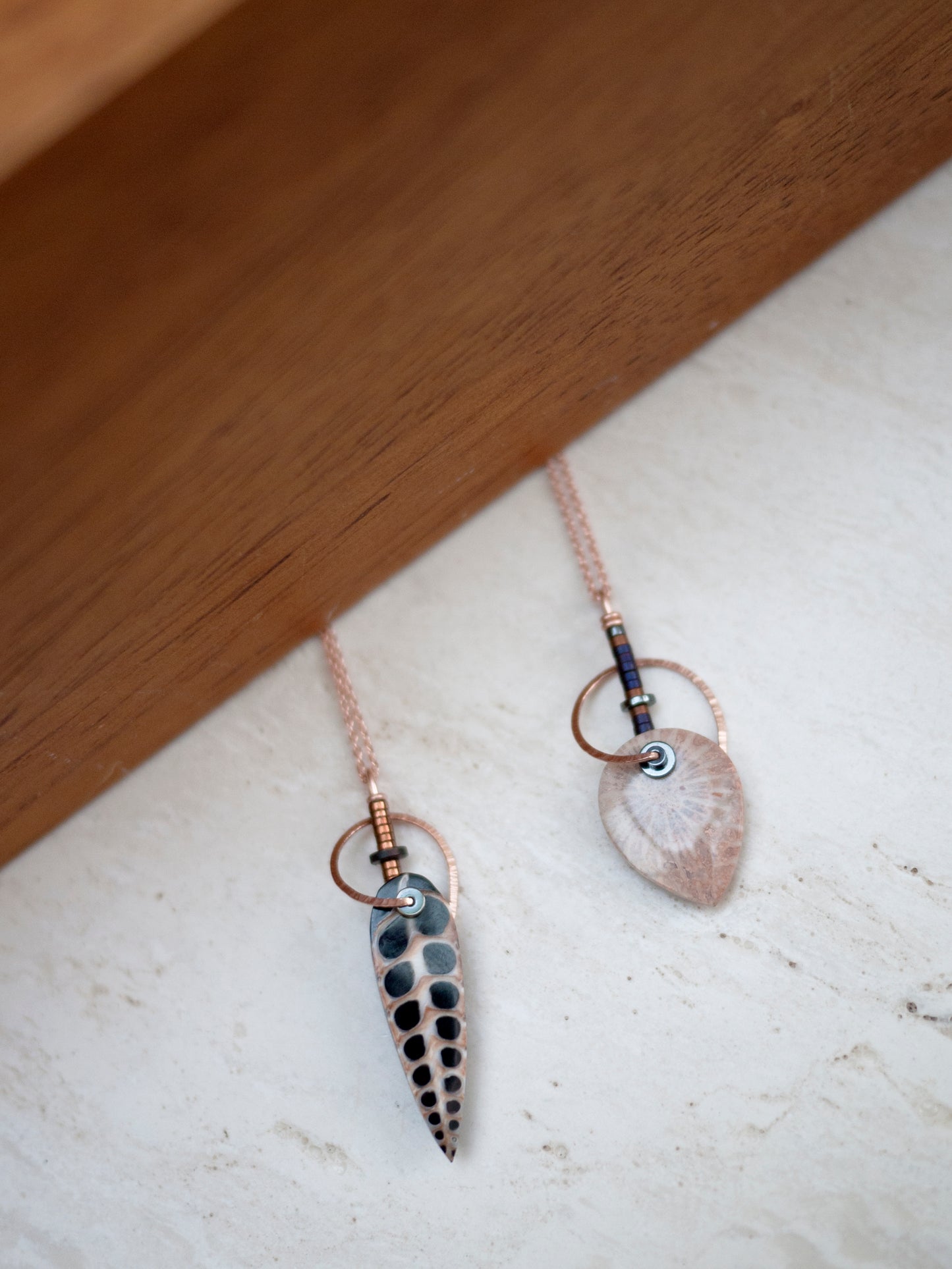 Nautilus Shaped Shell Pendant