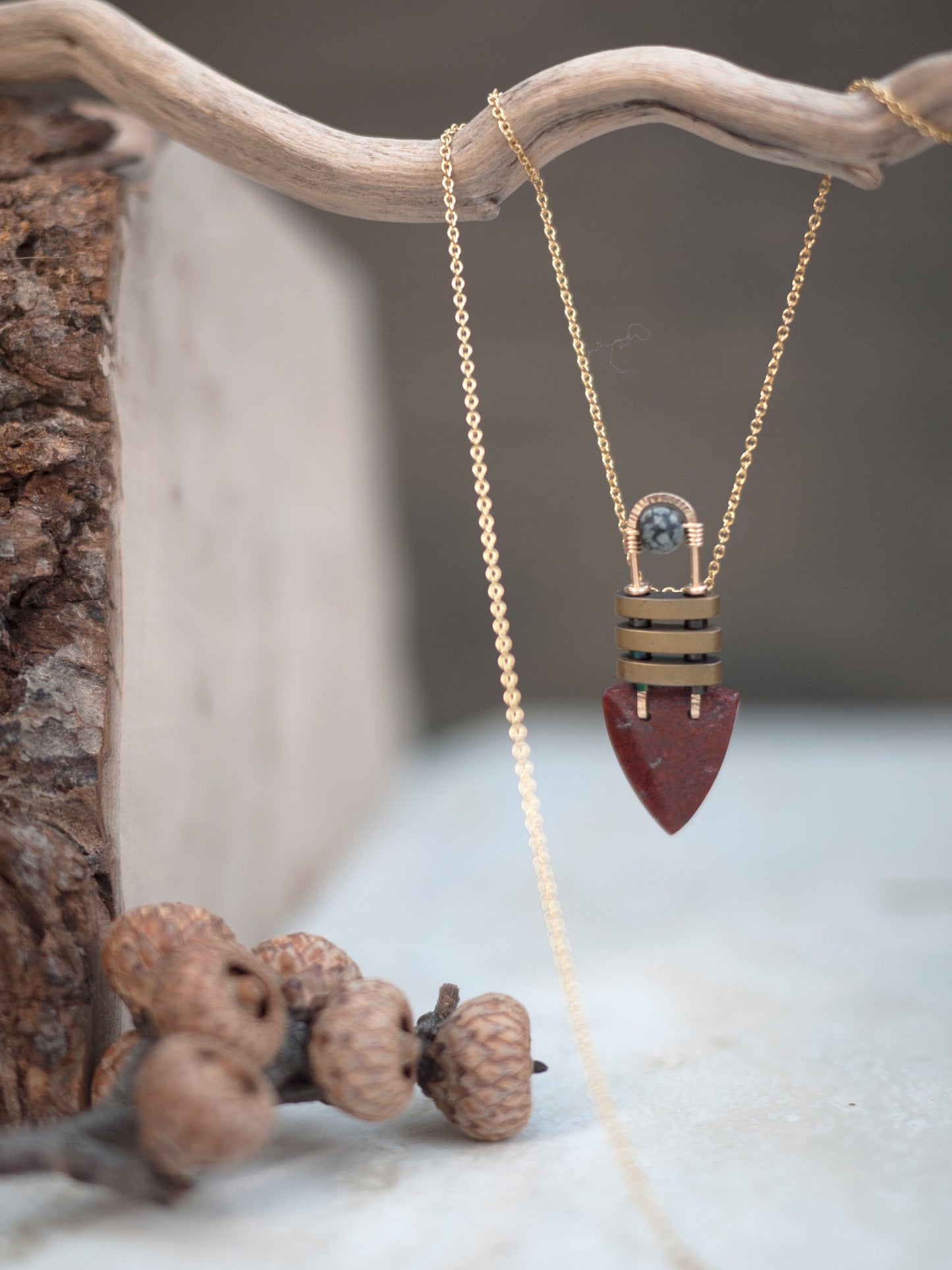 Red Agate Pendant