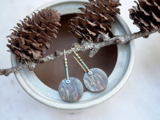 Red Creek Simple Circle Drop Earrings #8
