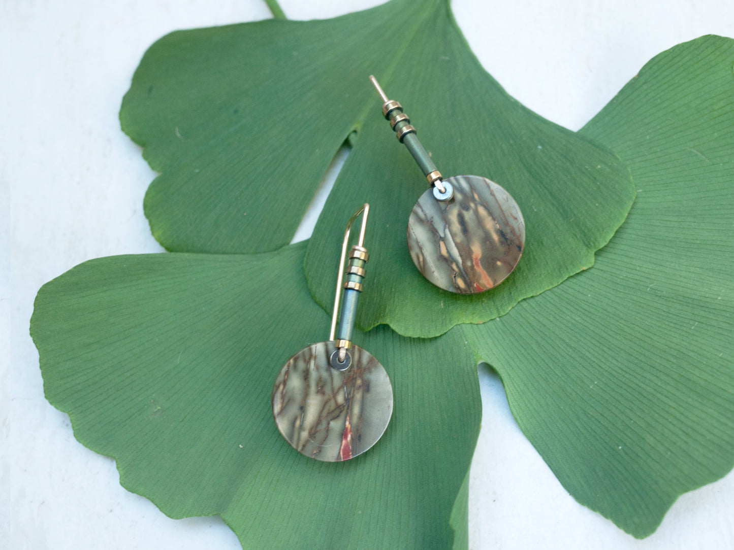 Red Creek Simple Circle Drop Earrings #8