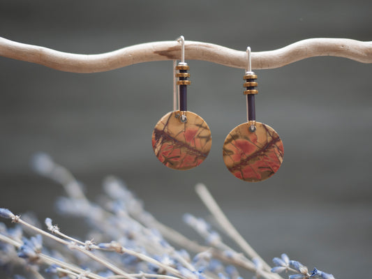 Red Creek Simple Circle Drop Earrings #8
