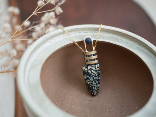 Petrified Palm Wood Pendant