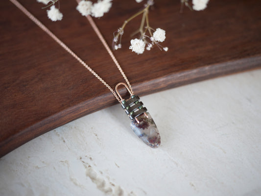 Moss Agate Pendant